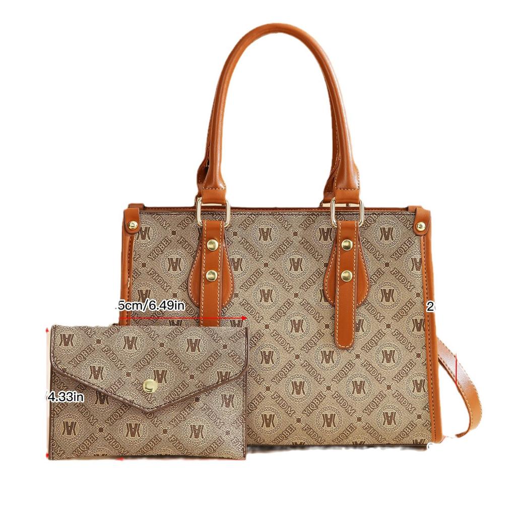 Damentasche 2025 neue Herbst- und Wintertasche, hochwertige Textur, großvolumige Tasche, Schulterhandtasche.