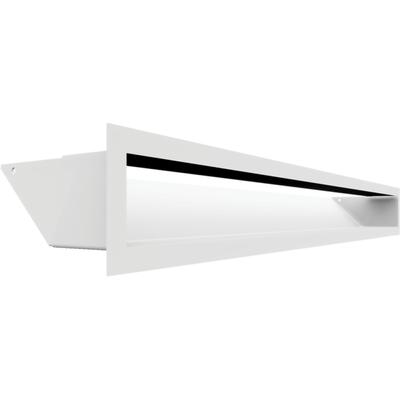 Vent Cover LUFT 9x80 White Slim