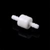 6Mm 1/4" White One Way Inline Check Valve Fuel Diesel Gas Petrol Liquid Air