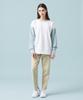 HAZ Color Block Sweatshirt O.White