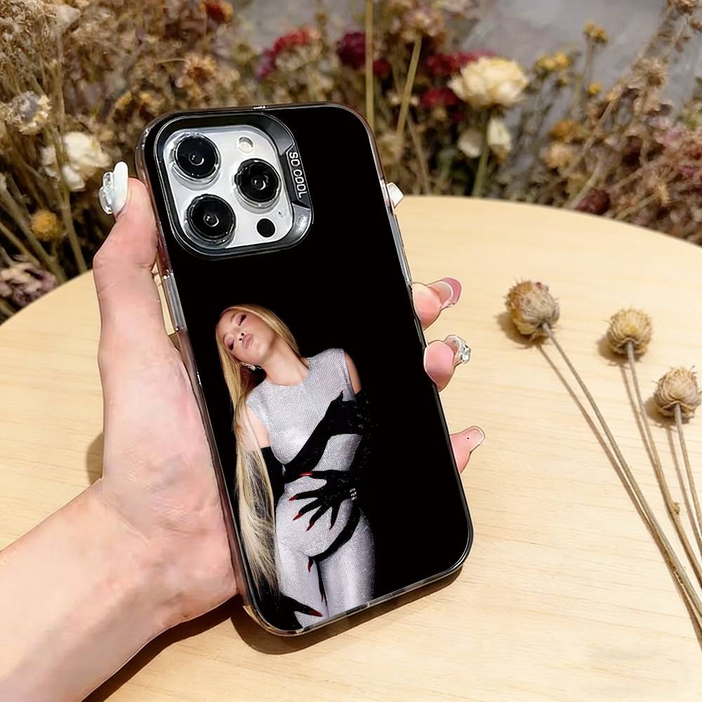 

Singer B-Beyonce Phone Case For iPhone 17,16,15,14,13,12,11 Plus,Pro Max,XS,Colorful Silver Black Cover iPhone14Pro