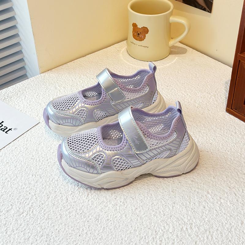 Sandali Sportivi per Bambini Nuovi Estivi in Rete Traspiranti Moda Leggere Sneakers per Ragazzi Ragazze Scarpe Casual da Passeggio per Esterno