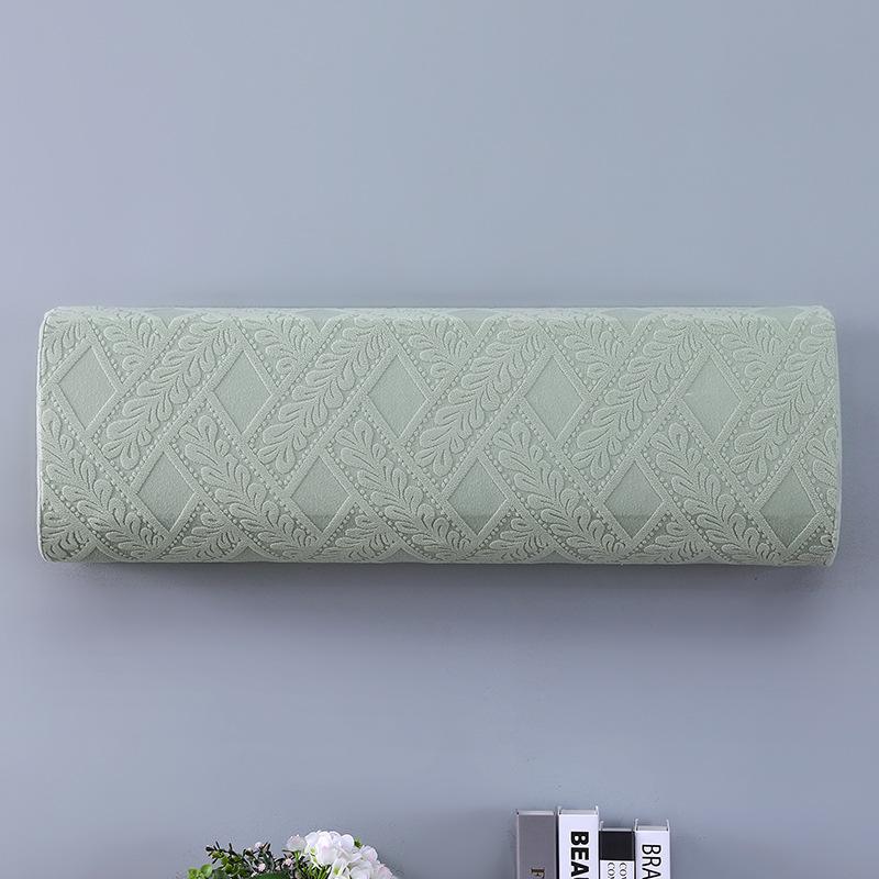 1PC Air Conditioner Dust Cover Solid Color Home Decor Soft Wall Mounted Protector Protective Easy Cleaning Cover Classic Dust