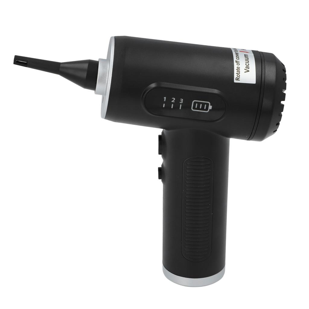 Elektrisk luftstøvsuger med 3 gir, justerbar maks. 50 000 o/min, 6000 mAh, oppladbart batteri, trådløs luft