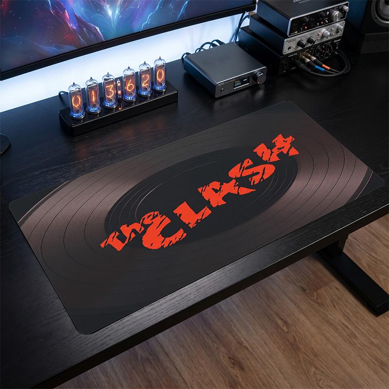 The Clash Print Large Mouse Pad Smooth Surface Anti?Slip Desk Mat For Gaming Office Laptop Decoration