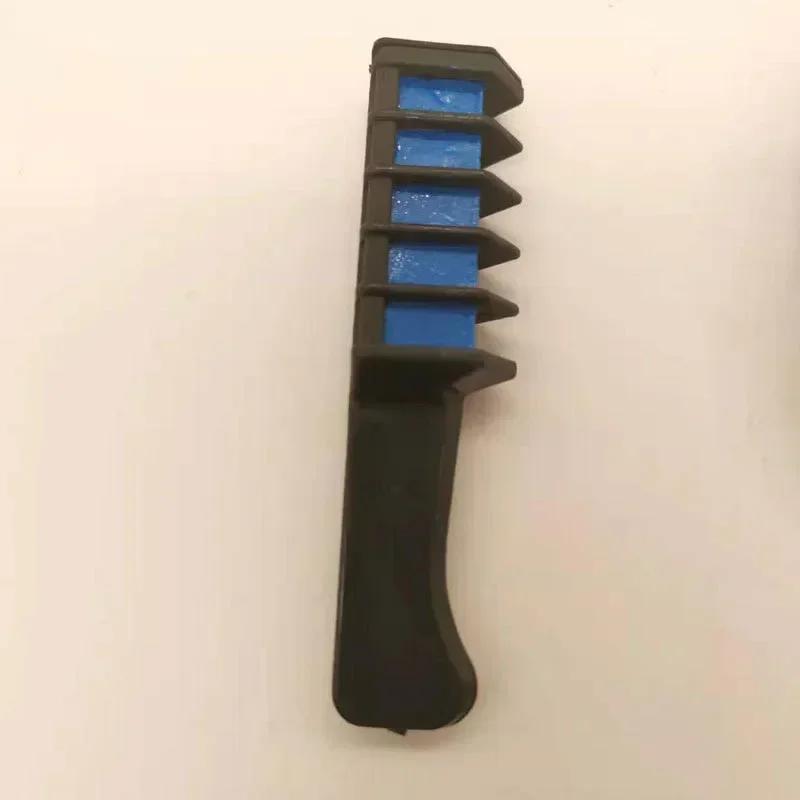 6/1pcs Hair Color Chalk Temporary Hairs Dye To Cover Gray Hair Girl Coloring Comb Disposable Hair Mascara Women Coloring Brush