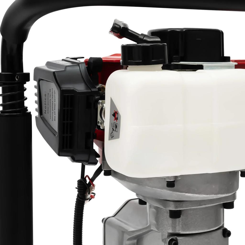 CNCEST 2.3HP 52CC 2-Stroke Gasoline Engine Gas Powered Pile Driver Fence T Post Driver Push Pile Gasoline Engine 6500RPM