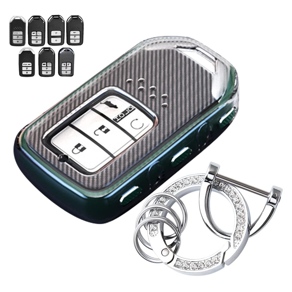 LETINGFAR Key Case for Honda, Smart Key Case, Key Cover, TPU, Comfortable To Touch,