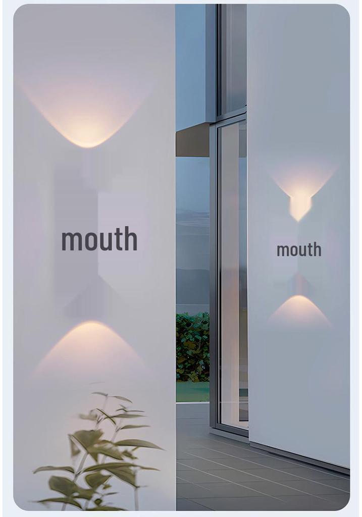 Modern LED Waterproof Outdoor Wall Lamp – Creative Design for Corridor
