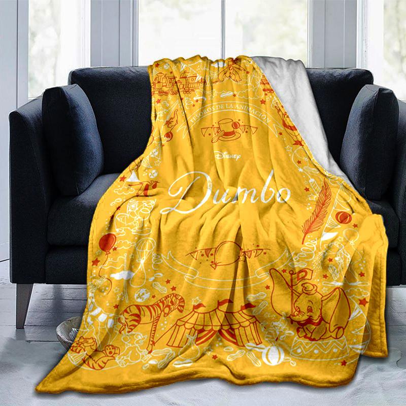 1pc, Cozy Dumbo Home Decor Blanket: A Perfect Gift for Your Bedroom, Living Room, or Travel, Flannel Throw Blanket, Sofa Blanket