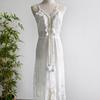 2026 Sweet and Fresh Bohemian Lace Tassel Maxi Dress