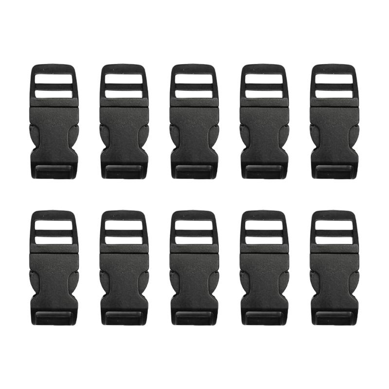 Backpack Buckle Secure Fastening Replacement Multiple Size Convenient Side Release Buckle Secure Fastening