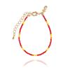 Seed Pineapple Red Bracelet
