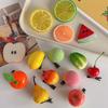 Cherry Cute Hair Clip Lemon Simulation Fruit Hairpin Creative   Girls