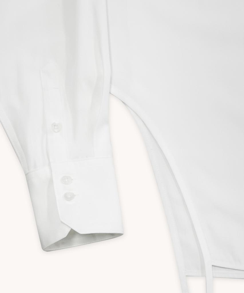 RUBATI Side Cutout Strap Shirt_White
