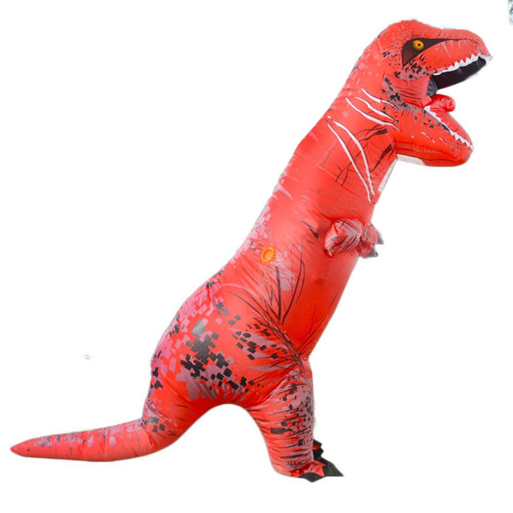 ADULT TREX Dinosaur INFLATABLE Costume Green TRex T Rex Blowup Halloween Mens Specialty Unisex