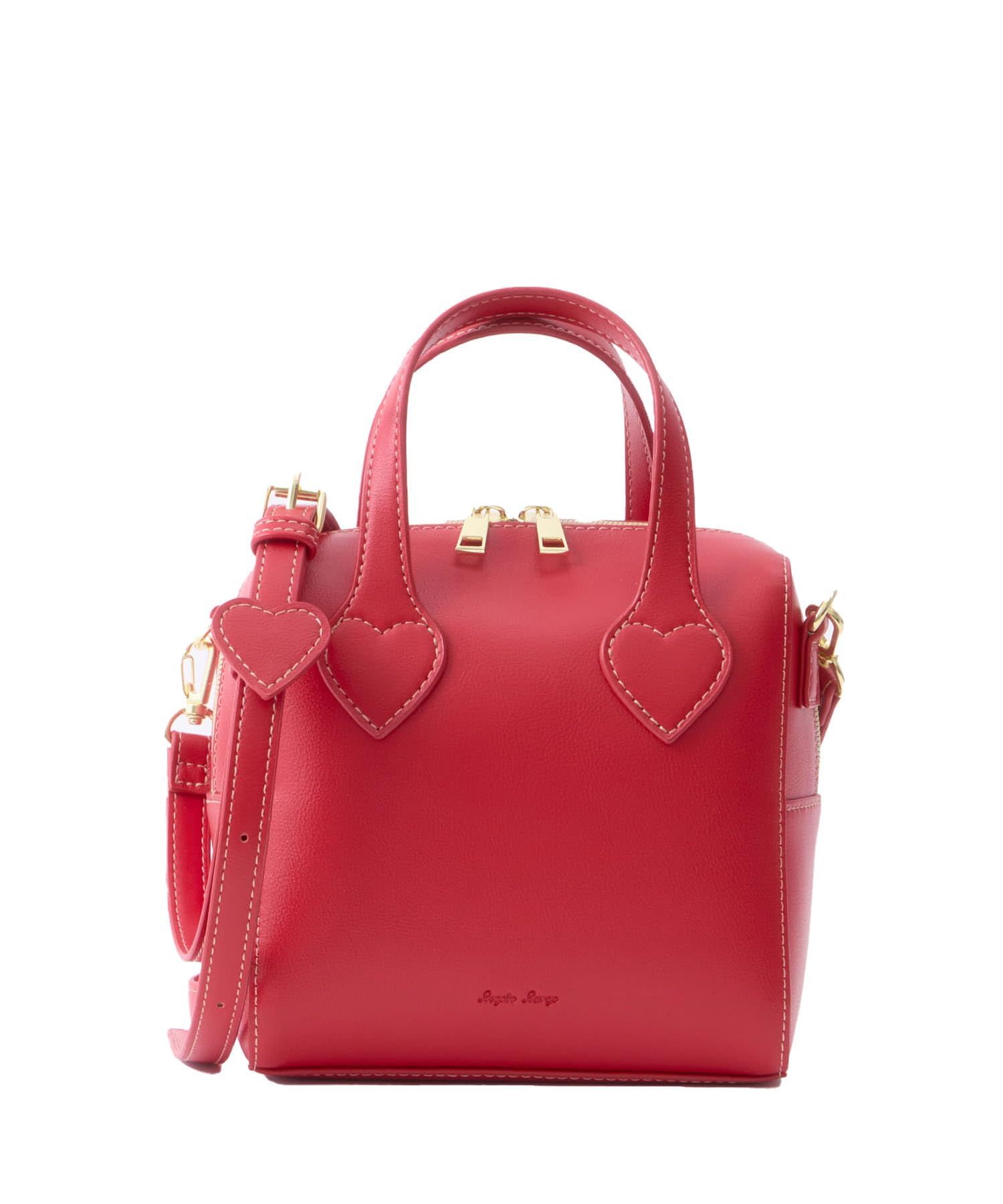 Heart Stitch Lightweight Shoulder Bag 2-Way