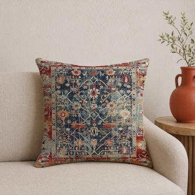 Boho Sierkussenhoezen, 18 x 18 Inch Bohemia Etnische Stijl Kussensloop, Decoratieve Kussensloop voor Bank Sofa