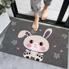Bathroom Floor Mat Entry Door Welcome Mat Bathroom Non-slip Absorbent Floor Mat Door Mat Home Kitchen Bedroom Carpet Printing Door Mat