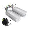 36V 48V 1000W Dualantriebsmotor Bürstenloser Controller LCD-Display Farbbildschirm Kit für Elektro