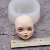 Elf Face Clay Molds Non Stick Easy to Demold Doll Face Clay Molds for Elf Toy Epoxy Resinn Casting DIY Handmade Craft