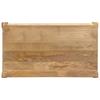 Dining Table 135*75*76 cm Solid Mango Wood
