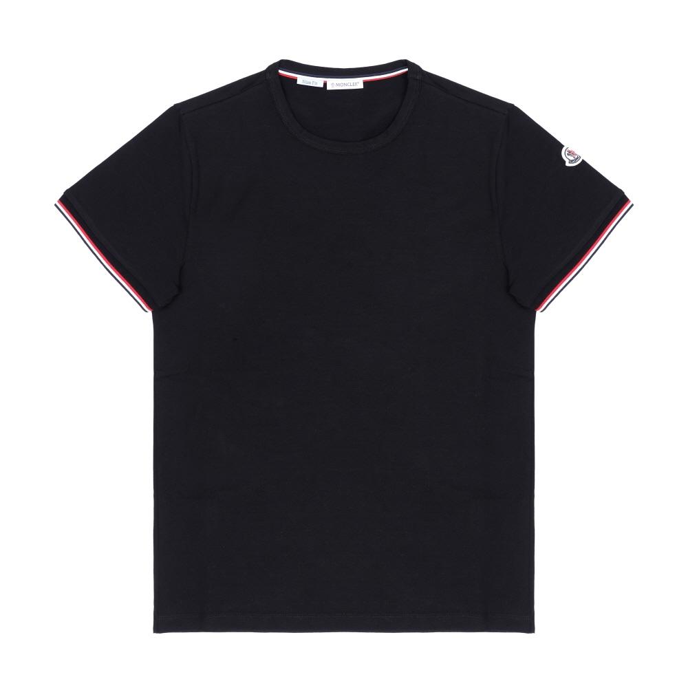 Moncler Heren S Korte Mouw T-shirt 3 Kleuren Afwerking 8c71600 87296 999 8C71600 87296 999 (M)