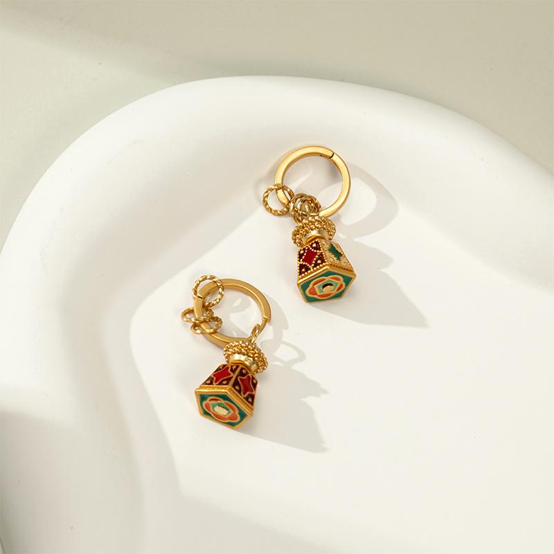 

Винтажные эмалевые серьги-капли в китайском стиле: Универсальная легкая роскошь с винтажной элегантностью