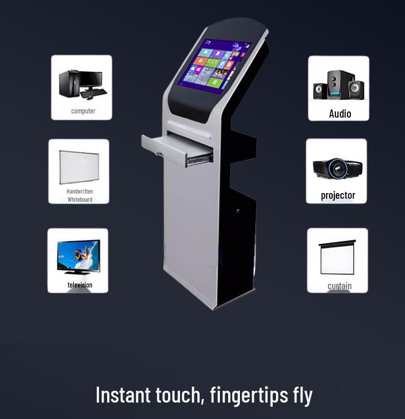 Smart Floor-Standing Touchscreen Terminal: 17/19/21.5 Inch Self-Service All-in-One Inquiry Machine