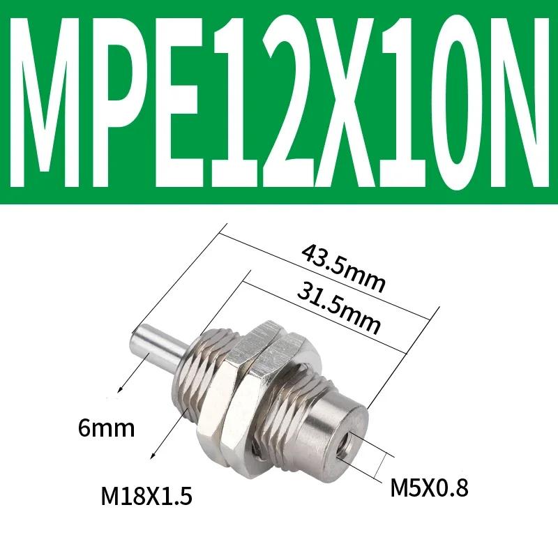 CJPB Serie Bohrung 4/6/10/15mm, Hub 5/10/15/20mm-B Miniatur-Mikro-Einfachwirkender Federzylinder mit Außengewinde