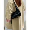 Ielgy Retro Large-Capacity Dumpling Bag All-Match One-Shoulder Messenger