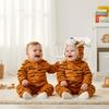 Pyjama Onesie Kostüm Verkleidung Schlafanzug Tiger Baby 90: 78-86 Cm