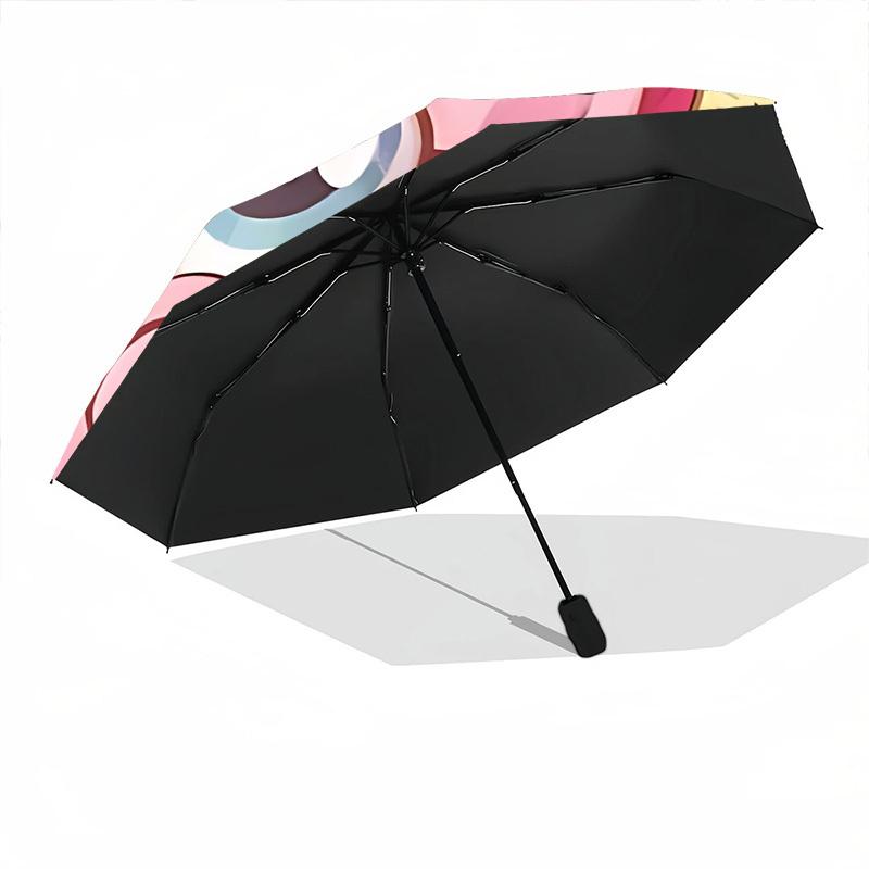 1 szt. Automatyczny składany parasol My Little Pony, Wiatroodporna konstrukcja 8-żebrowa, Lekki parasol podróżny dla kobiet/mężczyzn, a0902068