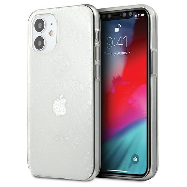 Guess Guhcp12S3D4Gtr Iphone 12 Mini5,4 Transparent Hardcase 4G 3D Pattern Collection