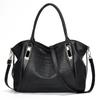 2023 New Fashion Crocodile Grain Tote Bag Soft Leather Large Mom Bag