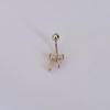 Bow Belly Button Ring Navel Piercing Sexy Belly Rings Body Piercing Navel Rings Body Jewelry For Women Girls