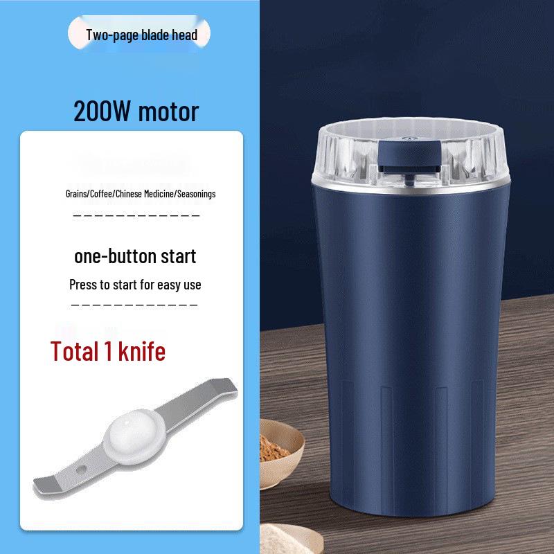 Compact Electric Multi-functional Grinder for Herbs, Grains, and Coffee