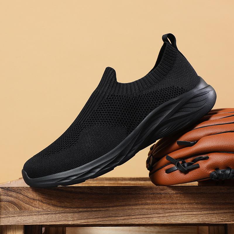 Große Sneakers 22 Sommer Leicht Atmungsaktiv Mesh Laufschuhe Faul Freizeit Schuhe