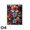 Colorful Stained Glass Film Self-adhesive Frosted Opaque Window Film Toilet Hotel Club Art Decoration Privacy Window Films