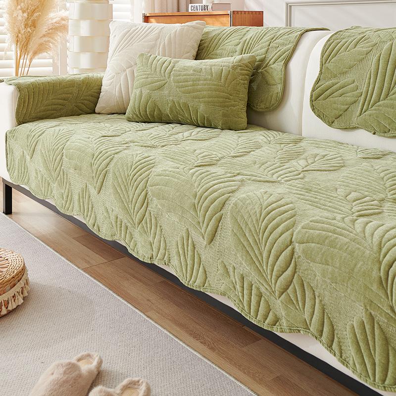 

Подушка для дивана New Leaf, Four Seasons Universal, противоскользящая и устойчивая к грязи подушка для дивана, полный комплект чехла для спинки дивана, утолщенная ткань 70*70cm