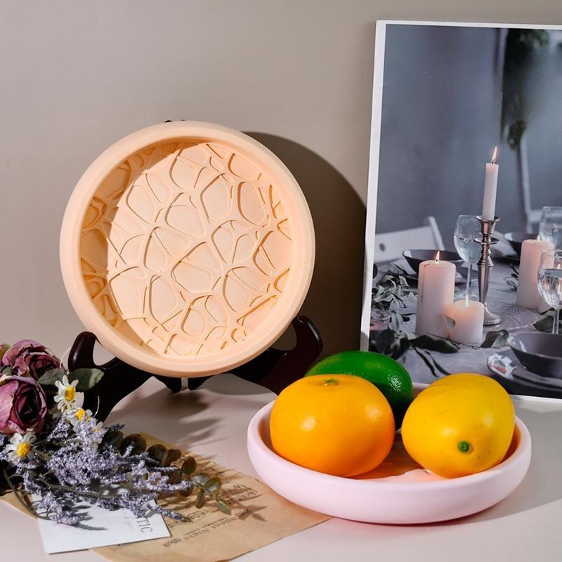 DIY Drip Glue Mold Water Pattern Fish Storage Tray Ins Ocean Style Jewelry Tray Mold