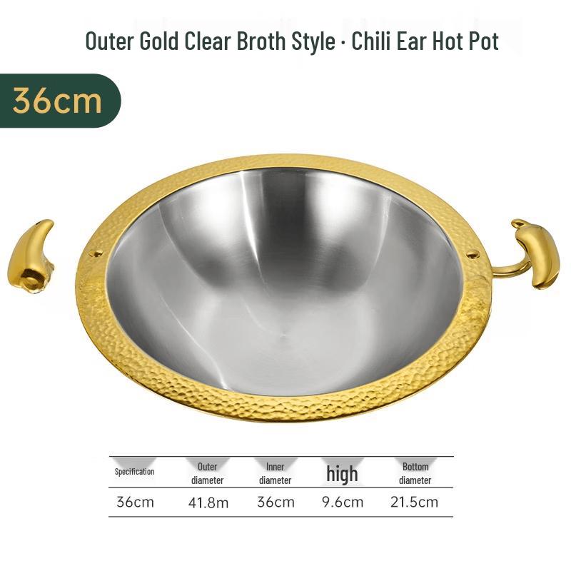 Stainless Steel Mandarin Duck Hot Pot