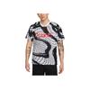 Dri-Fit Allover Print Quick-Drying Short Sleeve Soccer Jersey Men Tops White FB6408-100