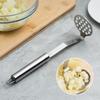 4-styles Stainless Steel Potato Masher Kitchen Pumpkin Garlic Vegetable Fruit Easy Mud Press Grinder Food Crusher Kitchenware