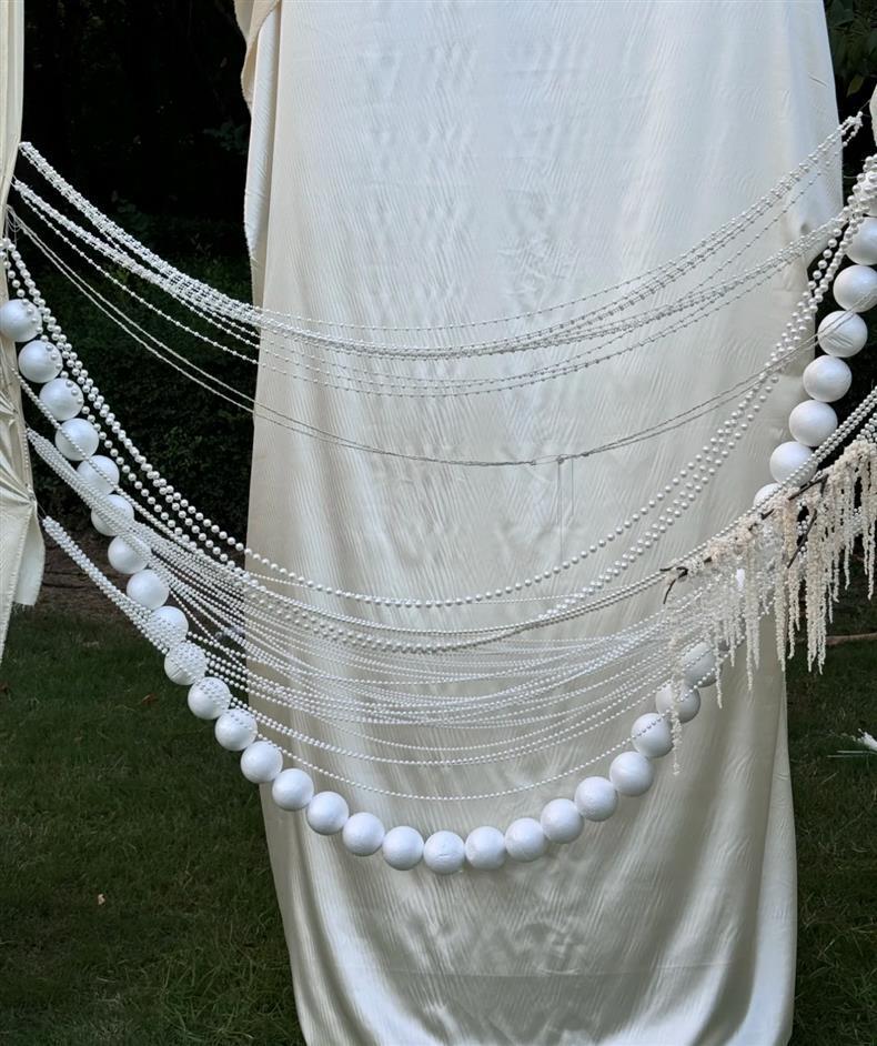 Giant Pearl String Wedding Ornament for Display & Décor