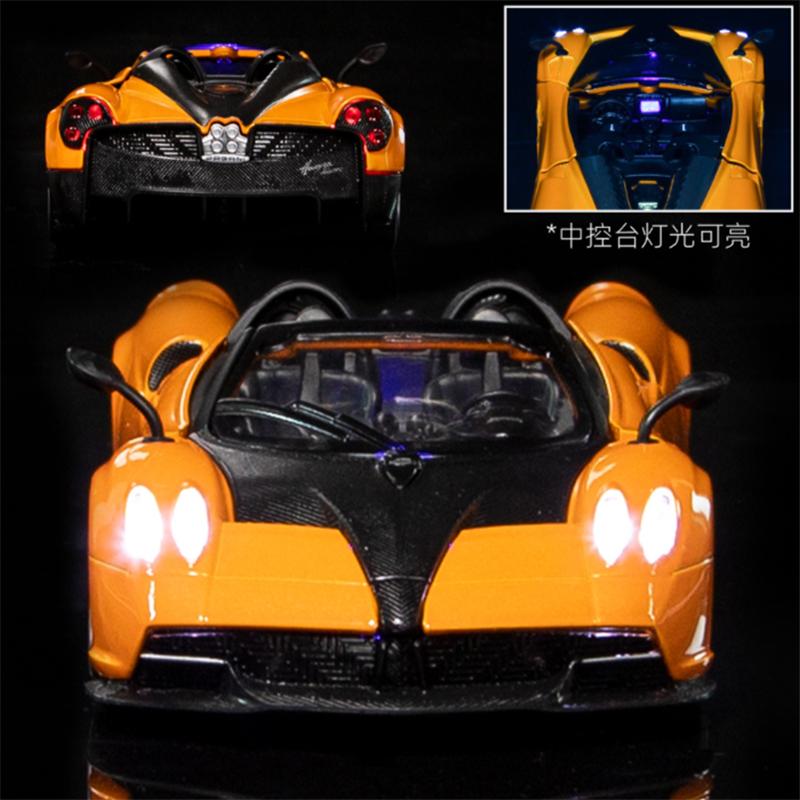 1/24 Pagani Huayra Alloy Sports Car Model Diecasts Metal Simulation Toy Vehicle Model — фото 4