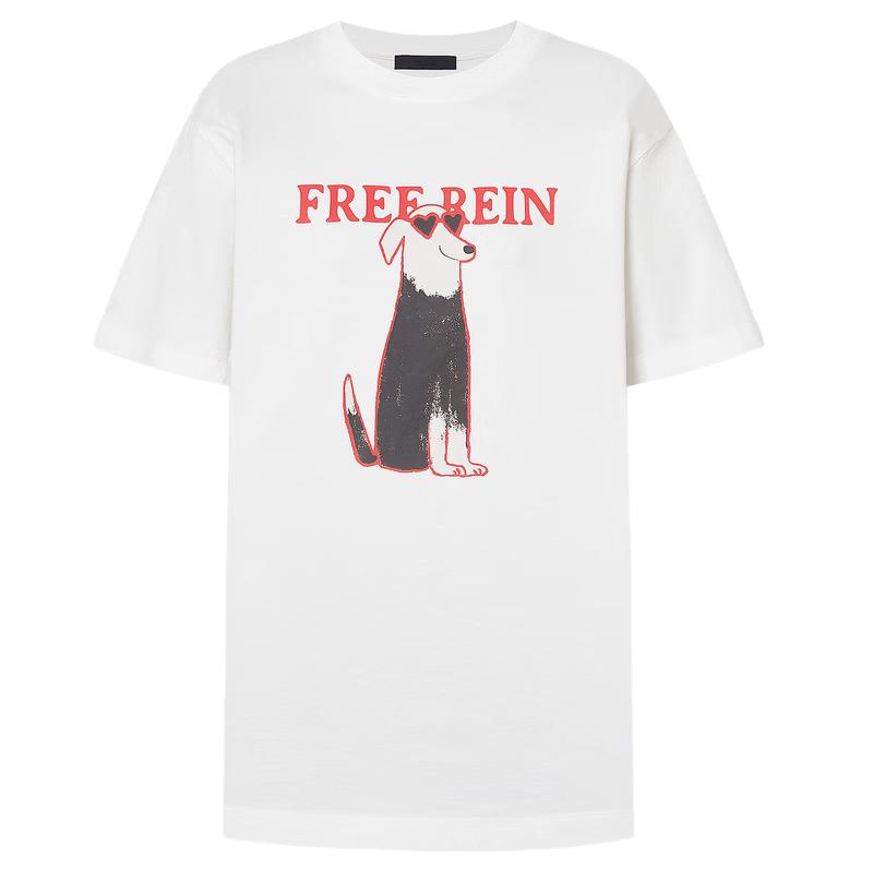 

MO&Co. Printed Cotton T-Shirt XS
