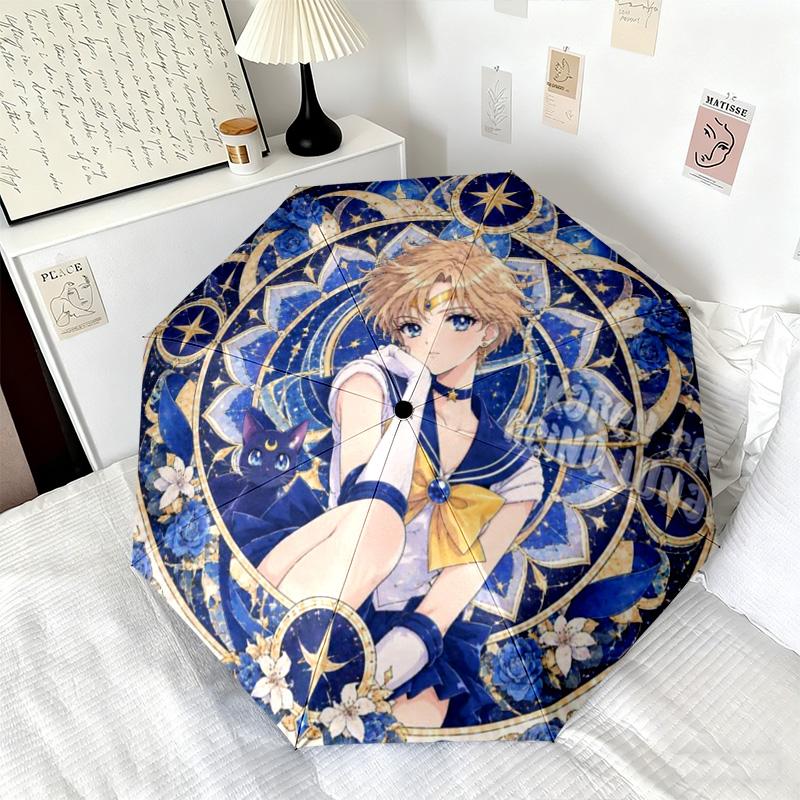 Japanese Cartoon Sailor Moon Tsukino Usagi Umbrella Is Suitable for All Seasons Including Home Travel and Outdoor Activities Multi Functional Umbrella