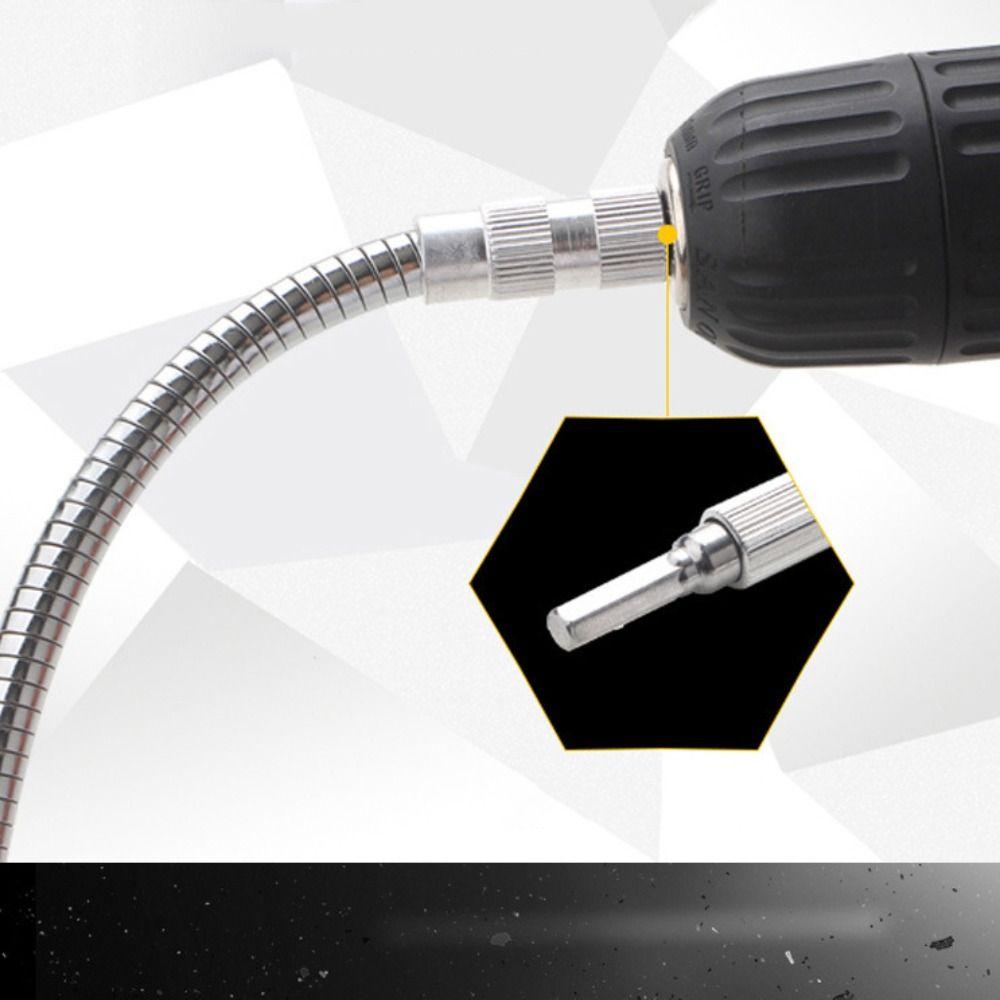 150-400mm Screwdriver Extend Rod Flexible Shaft Electric Drill Extend Rod Bit Connecting Rod