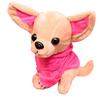 17cm Cute Mini Chihuahua Dog Plush Toy Soft Stuffed Animal Doll Birthday Gift